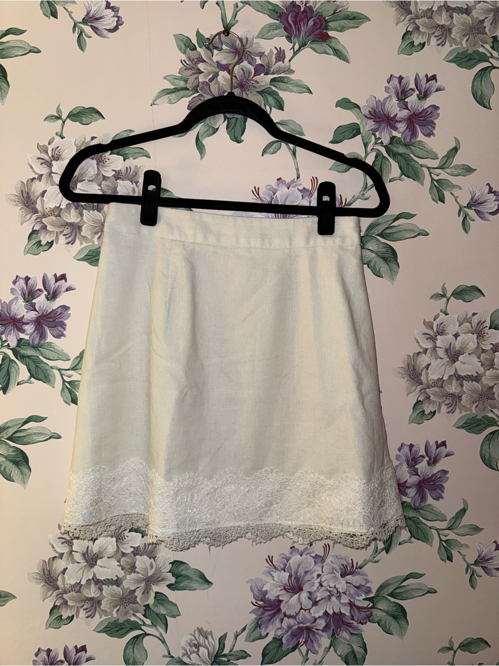 Guizio Leila mini skirt in white